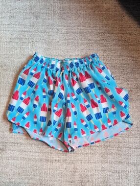 Men's BOA Popsicle Print 3" Half Split Shorts